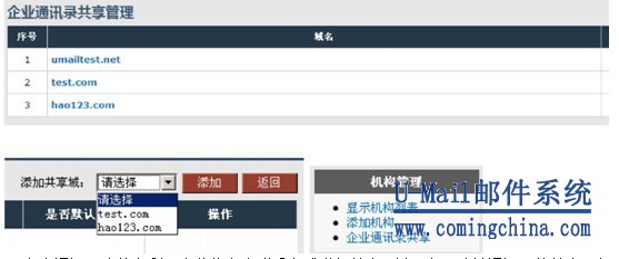 企業(yè)通訊錄跨域進(jìn)行共享